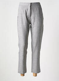 Pantalon 7/8 taille élastique gris TIFFOSI femme