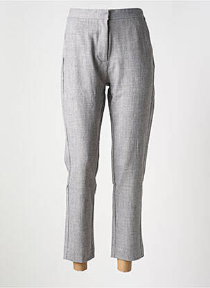 Pantalon 7/8 taille élastique gris TIFFOSI femme