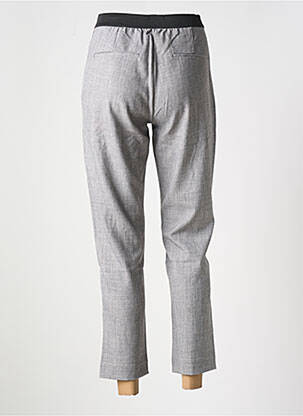 Pantalon 7/8 taille élastique gris TIFFOSI femme