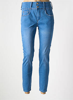 Jeans coupe slim poches violet TIFFOSI femme