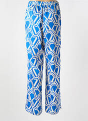 Pantalon droit bleu MORGAN pour femme seconde vue