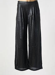 Pantalon flare noir GOLDEN LIVE pour femme seconde vue