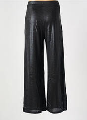 Pantalon flare noir GOLDEN LIVE pour femme seconde vue