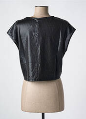 Top noir GOLDEN LIVE pour femme seconde vue