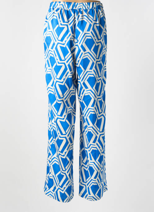 Pantalon droit bleu MORGAN pour femme