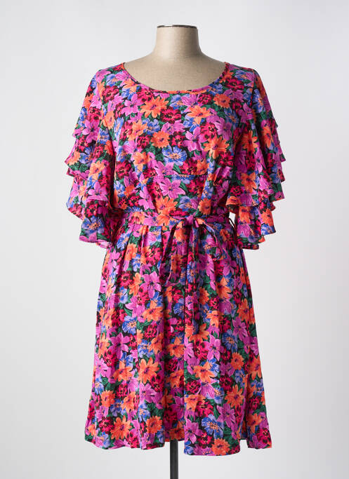 Robe mi-longue violet MOLLY BRACKEN pour femme