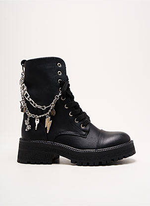 Bottines/boots matière lisse talon de 4 à 6cm noir FINDLAY femme