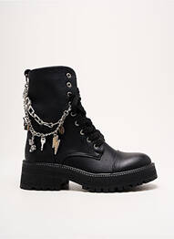 Bottines/boots matière lisse talon de 4 à 6cm noir FINDLAY femme