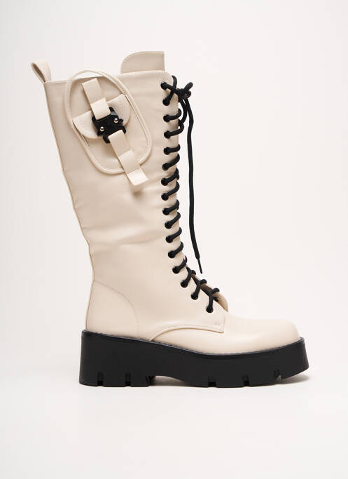 Bottes beige STEPHAN  pour femme