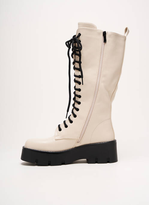 Bottes beige STEPHAN  pour femme