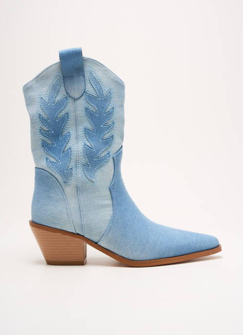 Bottines/Boots bleu STEPHAN  pour femme
