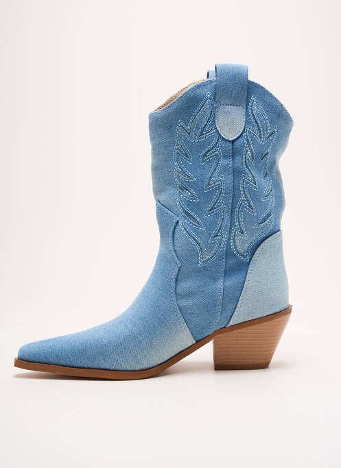 Bottines/Boots bleu STEPHAN  pour femme
