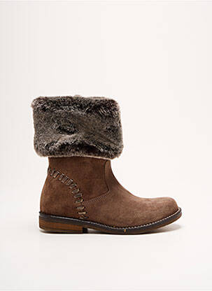 Bottines/boots chiquet chiquet marron REQINS fille
