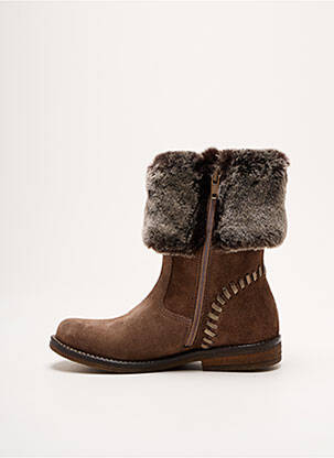 Bottines/boots chiquet chiquet marron REQINS fille