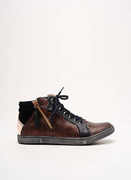 Bottillons nubuck bout rond marron INTREPIDES PAR BABYBOTTE fille