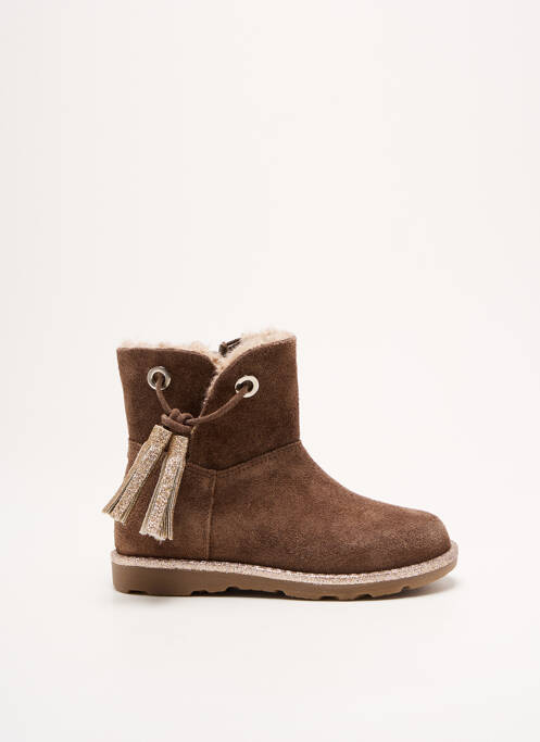 Bottines/Boots marron REQINS pour fille