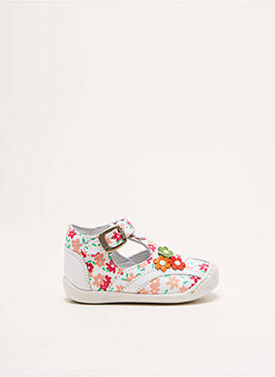 Sandales/nu pieds bout rond bout rond blanc MOD8 fille