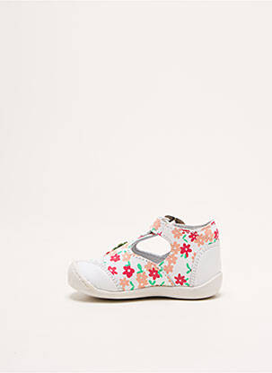 Sandales/nu pieds bout rond bout rond blanc MOD8 fille