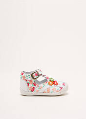 Sandales/Nu pieds blanc MOD8 pour fille seconde vue