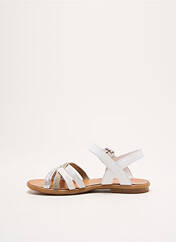 Sandales/Nu pieds blanc REQINS pour fille seconde vue