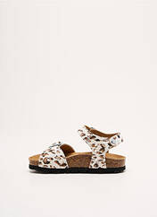 Sandales/Nu pieds blanc REQINS pour fille seconde vue