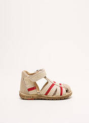 Sandales/Nu pieds beige MOD8 pour garçon seconde vue