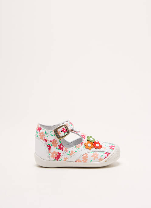 Sandales/nu pieds bout rond bout rond blanc MOD8 fille