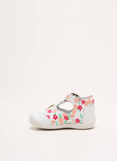Sandales/nu pieds bout rond bout rond blanc MOD8 fille