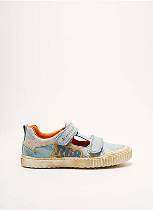 Sandales/nu pieds semelle amovible bout rond bleu ROMAGNOLI garcon