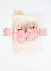 Chaussons/Pantoufles rose EASY PEASY pour fille seconde vue