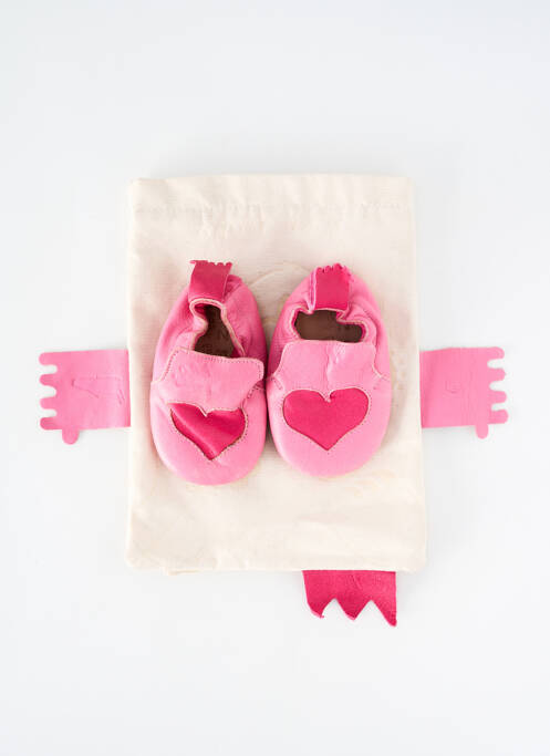 Chaussons/Pantoufles rose EASY PEASY pour fille