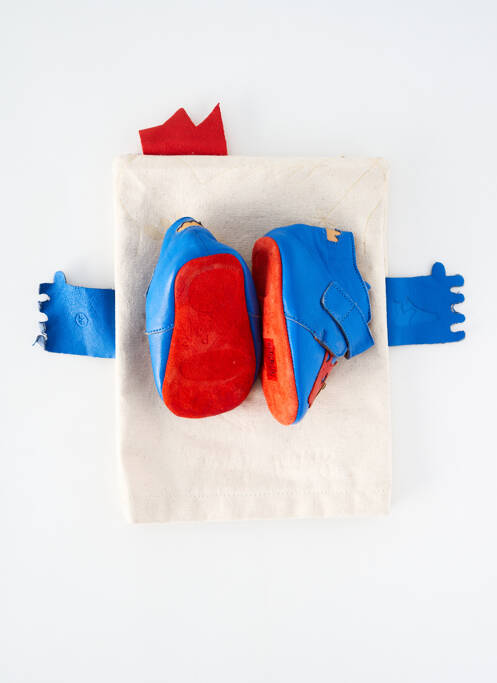 Chaussons/Pantoufles bleu EASY PEASY pour garçon