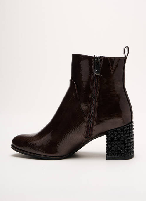 Bottines/boots bout pointu talon de 4 à 6cm marron MARCO TOZZI femme
