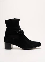 Bottines/boots nubuck talon de 4 à 6cm noir CAPRICE femme