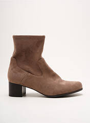 Bottines/Boots beige CAPRICE pour femme seconde vue