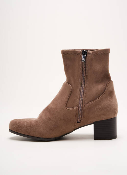 Bottines/Boots beige CAPRICE pour femme