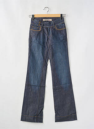 Jeans coupe large stretch taille normale bleu TIFFOSI femme