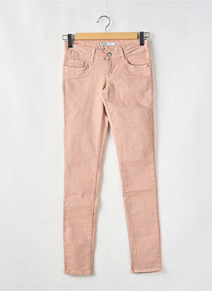 Jeans coupe slim stretch taille normale rose TIFFOSI femme