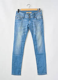 Jeans coupe slim stretch taille normale bleu TIFFOSI femme