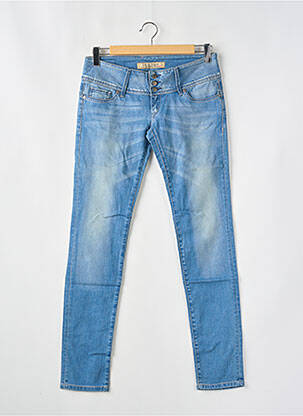 Jeans coupe slim stretch taille normale bleu TIFFOSI femme