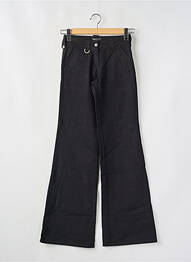 Jeans coupe large tissage brut taille normale noir TIFFOSI femme