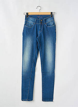 Jeans coupe slim stretch taille normale bleu TIFFOSI femme