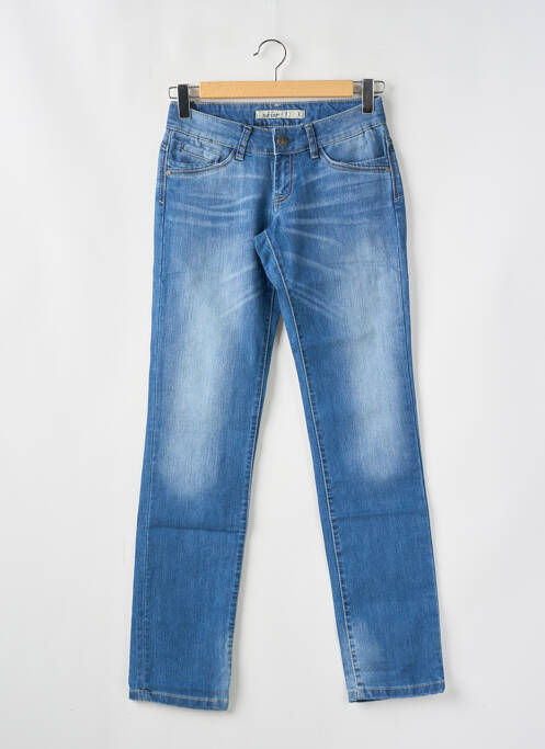 Jeans coupe droite bleu TIFFOSI pour femme