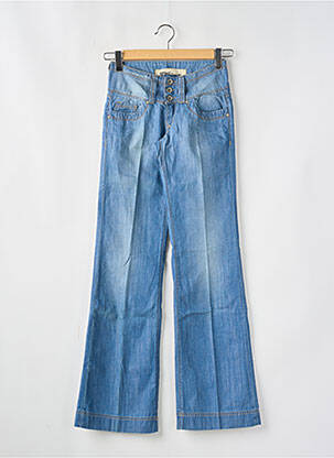 Jeans coupe large taille normale taille normale bleu TIFFOSI femme