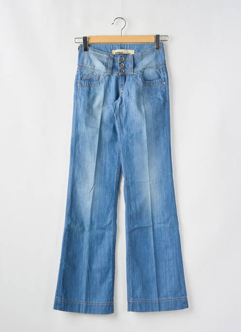 Jeans coupe large bleu TIFFOSI pour femme