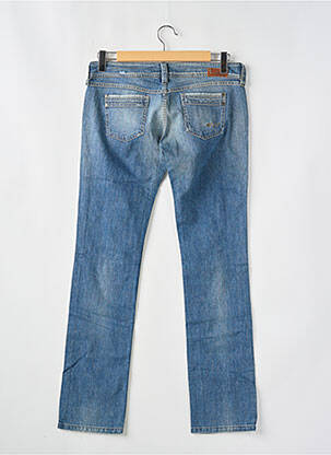 Jeans coupe droite stretch taille normale bleu TIFFOSI femme