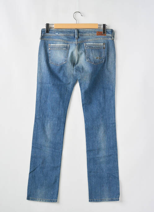 Jeans coupe droite stretch taille normale bleu TIFFOSI femme