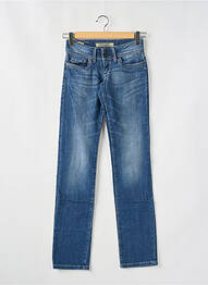 Jeans coupe droite taille normale taille normale bleu TIFFOSI femme