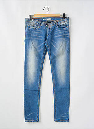 Jeans coupe slim stretch taille normale bleu TIFFOSI femme