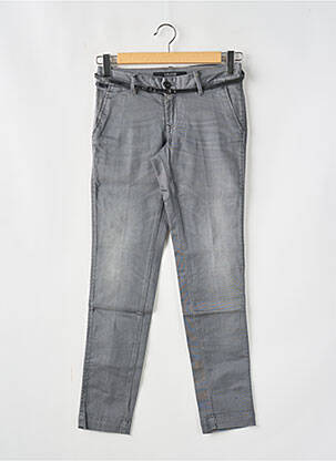 Jeans coupe slim stretch taille normale gris TIFFOSI femme